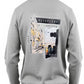 Sudadera estampada Sleepless para hombre