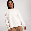 Plain Sweatshirt Cream