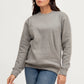 Sudadera de polar gris