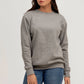 Sweat-shirt en polaire gris