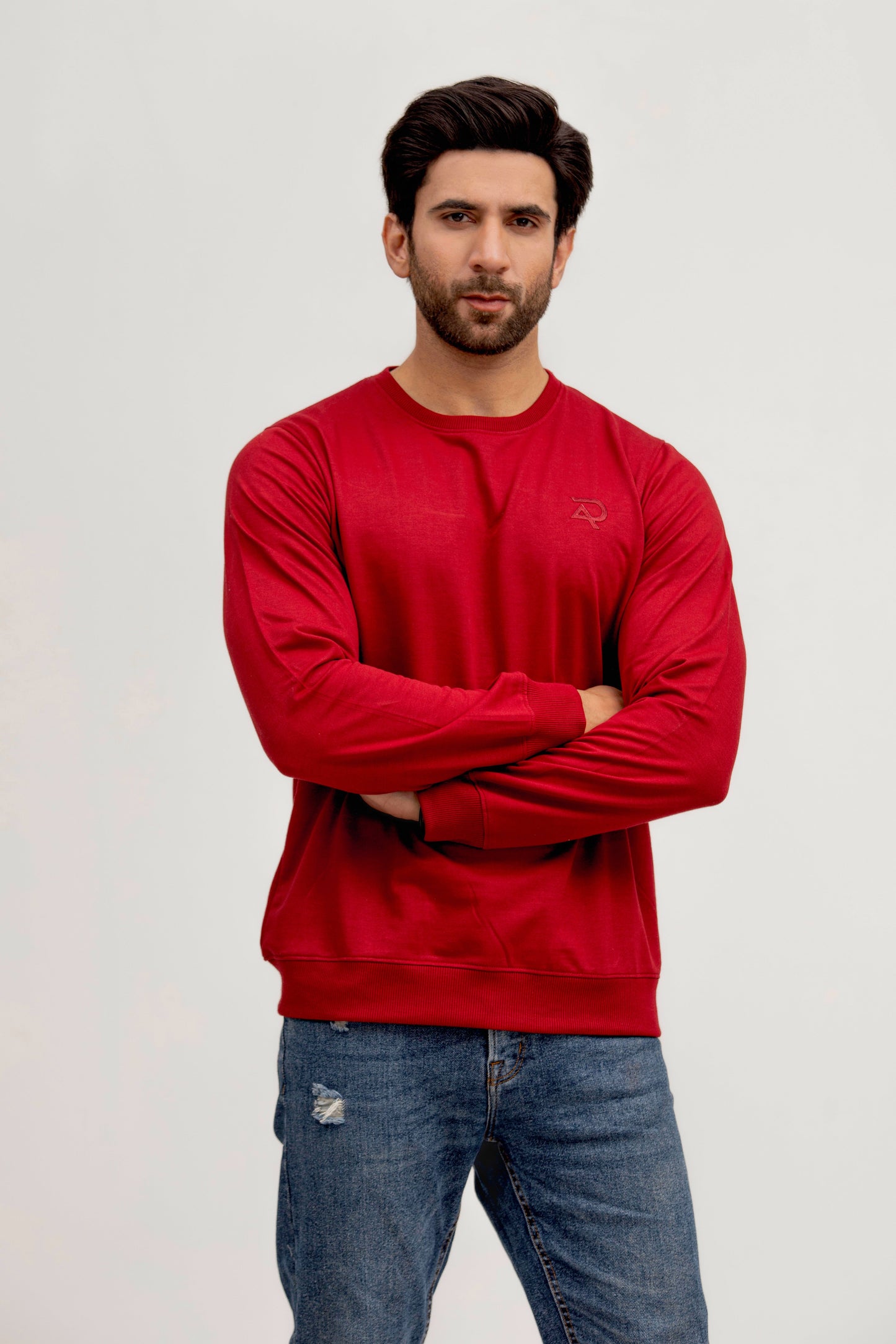 Sweat-shirt bordeaux