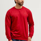 Sweat-shirt bordeaux