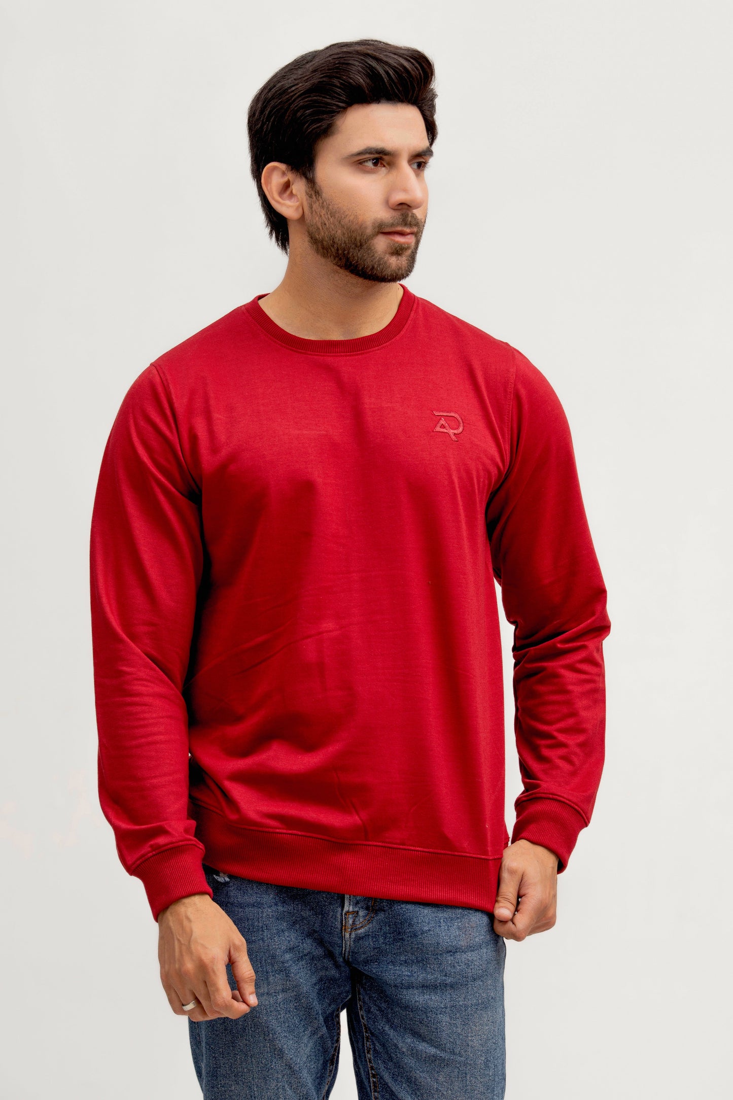 Sweat-shirt bordeaux