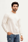 Sweat-shirt en polaire blanc