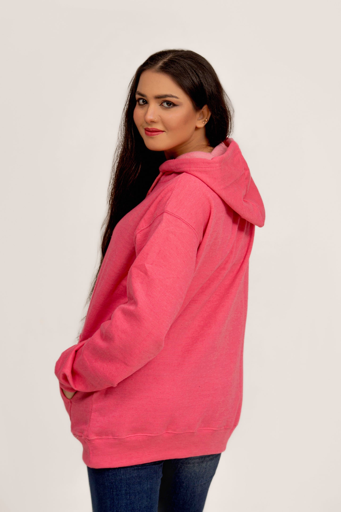 Dark Pink Hoodie