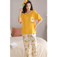 Pocket Flower Mustard Pj Siut