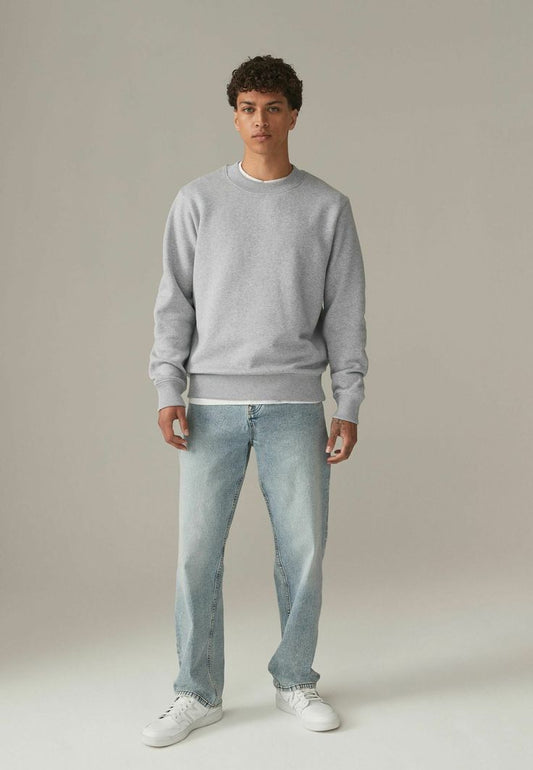 Plain Sweatshirt Grey