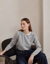 Plain Sweatshirt Grey