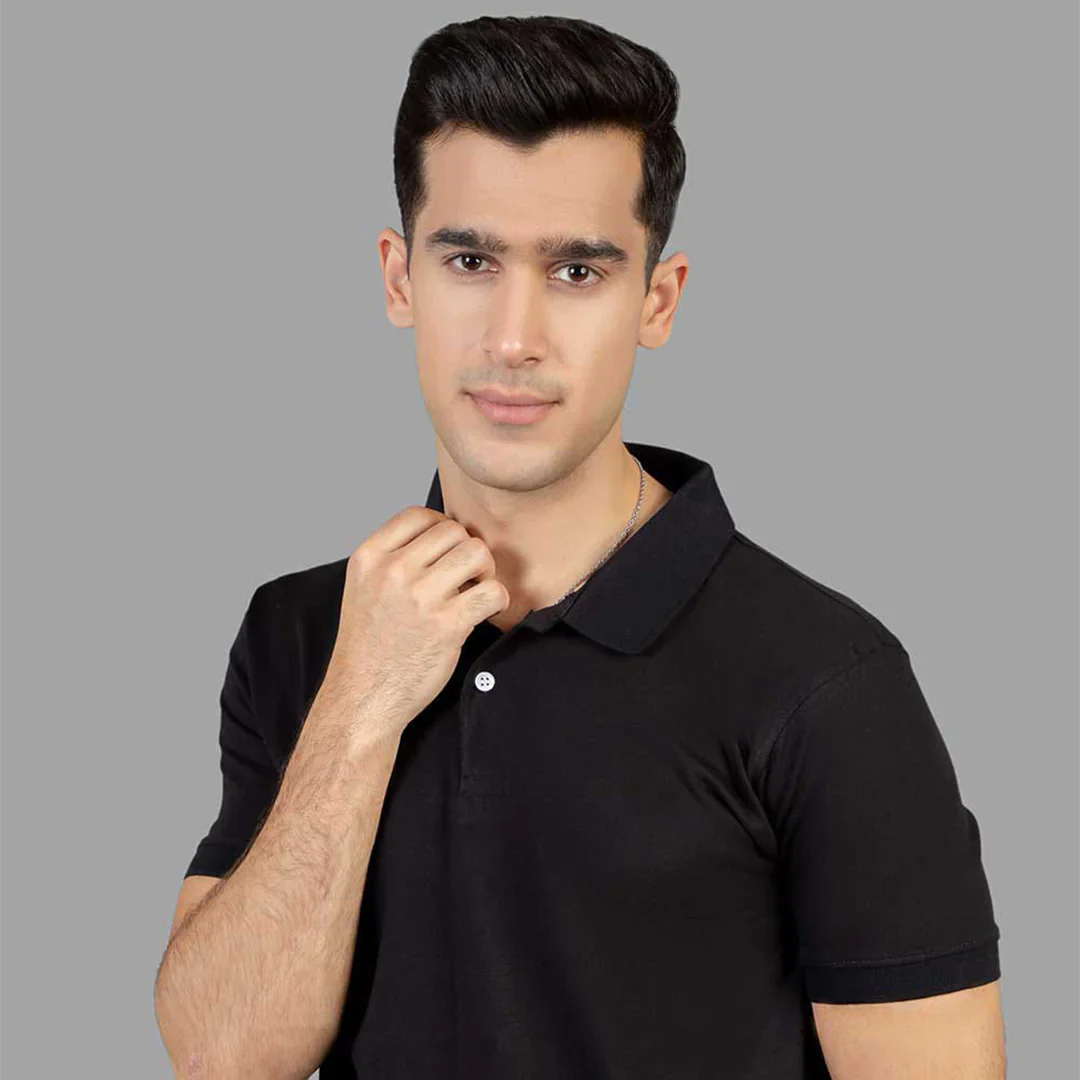 Polo T-Shirt - Black