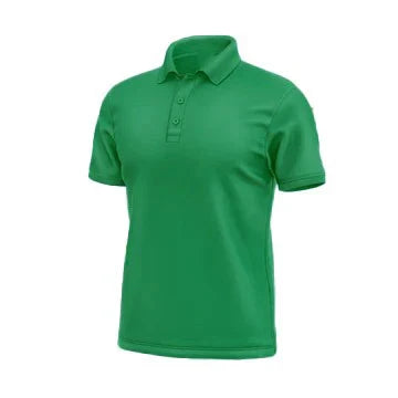 Camiseta tipo polo - Verde deportivo