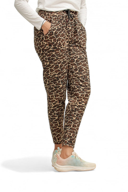 Pantalon imprimé guépard de qualité supérieure