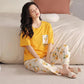 Pocket Flower Mustard Pj Siut